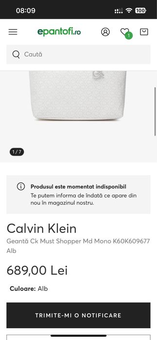 Geanta Calvin Klein originala