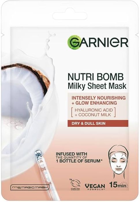 Garnier Mask Moments – комплект от 12 броя маски за лице