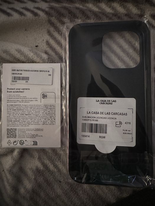 Husa si protectie camera Iphone 15 pro max