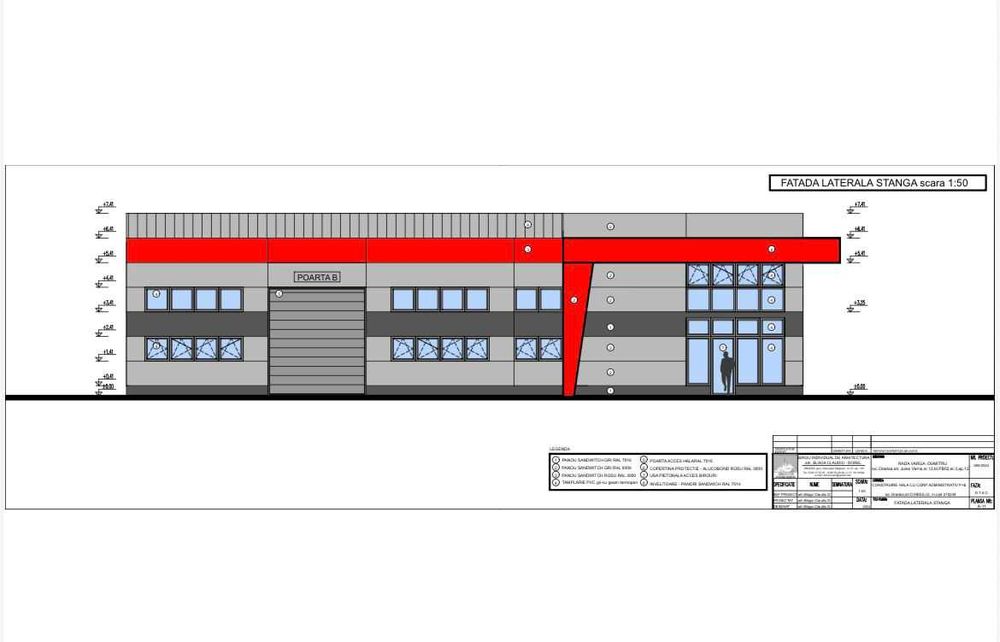 Hala noua , birouri, zona centura Oradea