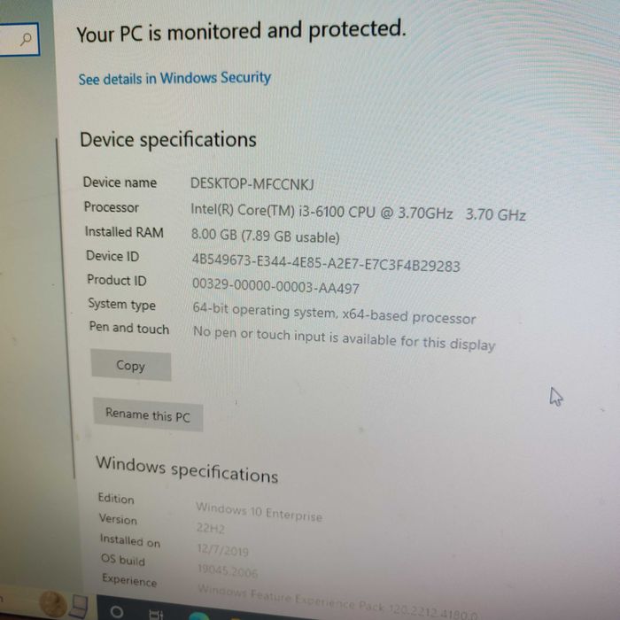 calculator generatia 6 -i3 -6100
