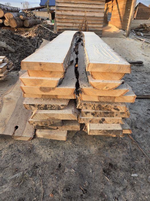 Береза досками  6см и 5 см