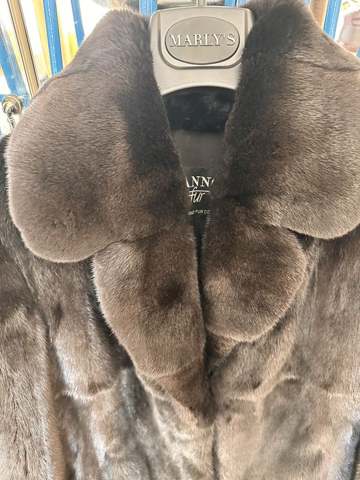 Норковая шуба Black Nafa