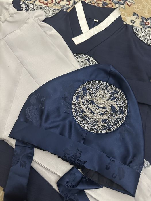 Корейский ханбок для годика новый мальчик