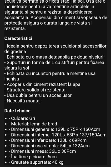 Set de gradina 4în 1