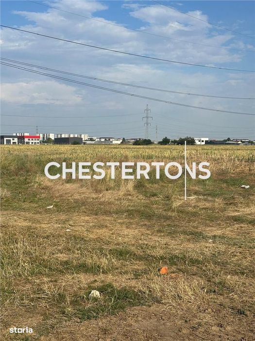 Teren de vanzare - Domnesti | 1.761 mp | Deschidere 40 ml | Toate util