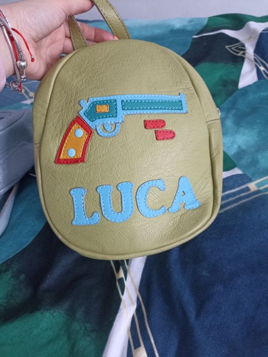 Rucsac copii piele personalizat