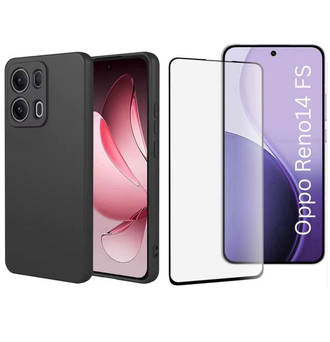 Oppo 14F 14FS A5 5G A5 PRO Husa Soft Silicon + Folie Sticla 6D Hard