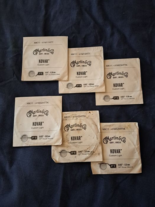 Комплект струни за акустична китара