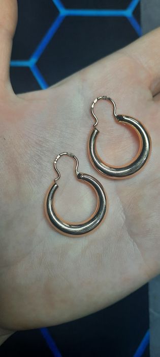 Серьги золотые, Калачи