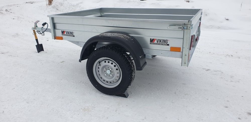 Прицепы завода Викинг одно и двухосные