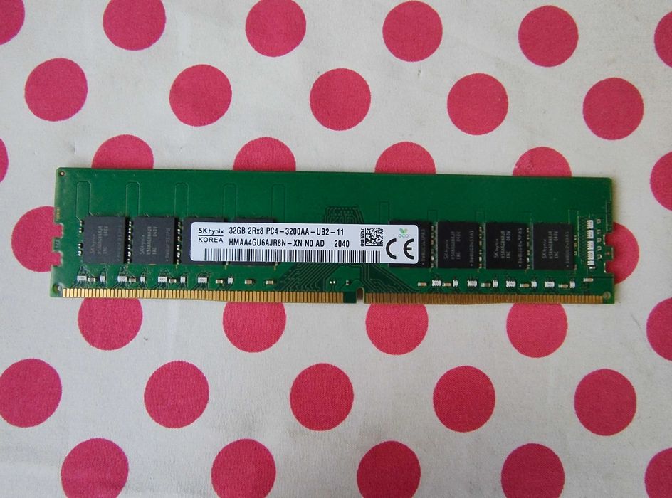 Memorie Ram Hynix 32 GB DDR4 3200 MHz.