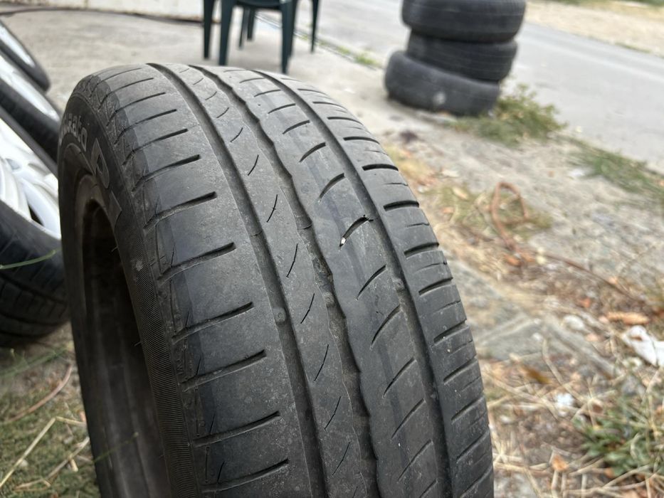 4бр. Алуминиеви джанти с гуми 195/55 R15 цола 5x100 Skoda Vw Seat Audi