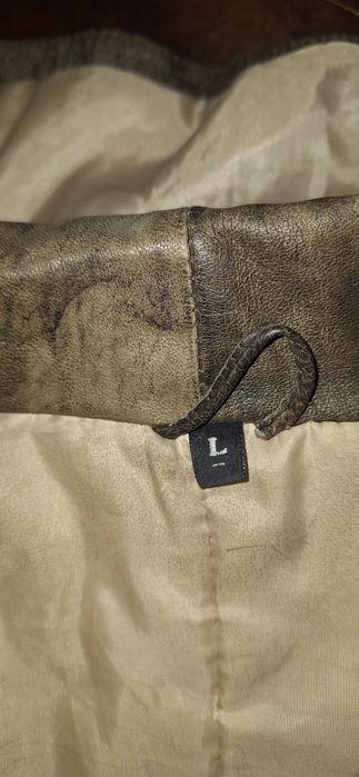 Geaca vintage piele naturala L