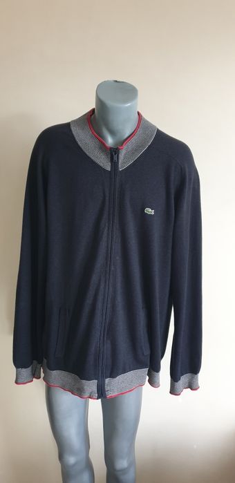 Lacoste Cotton / Wool Full Zip  8 - 3XL ОРИГИНАЛ! Жилетка С цял Цип!