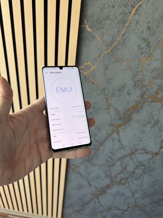 Huawei P30 PRO, 128GB memorie, 6GB RAM, albastru coral, IMPECABIL