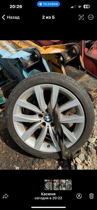 Продам резину с дисками на БМВ