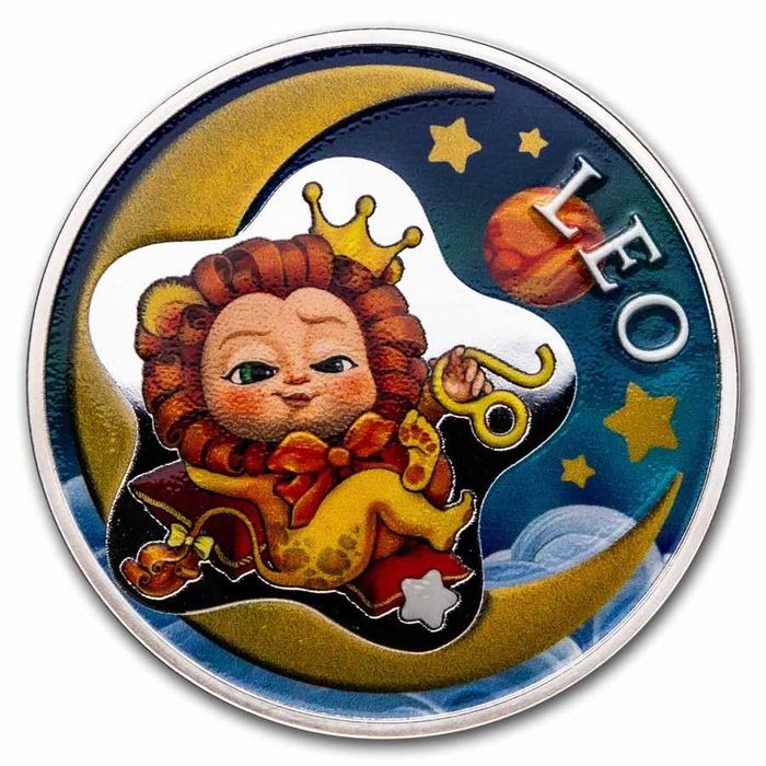СРЕБРО 1/2 OZ 999 ЦВЕТНИ - Бейби Зодиак, Зодия
