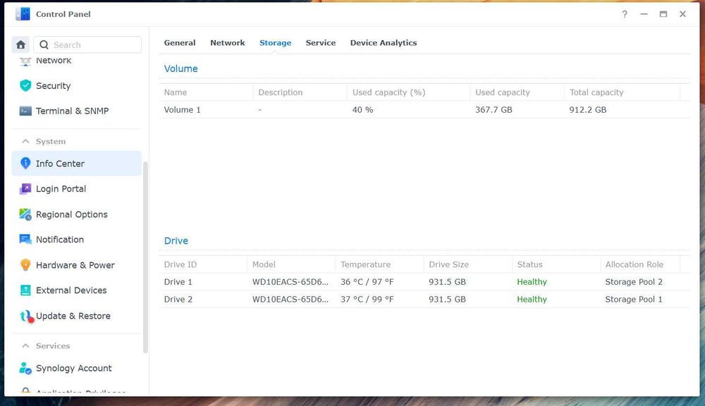 NAS Synology DS220+, Intel Celeron J4025 2GHz, 2-Bay cu 2TB, 2GB DDR4