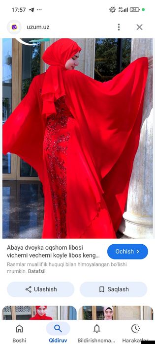 Vecherniy abaya vashee asal turadi