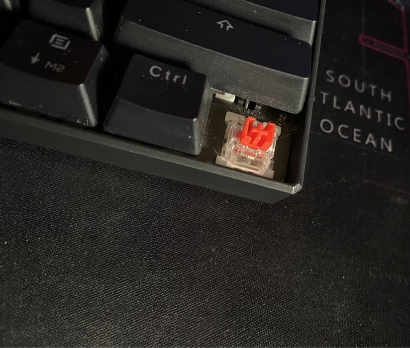 Vand tastatura mecanica 60%, Red Switches