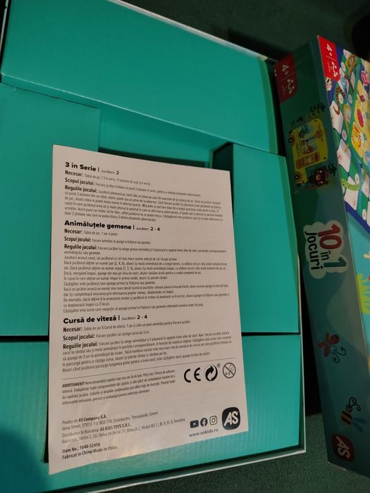 Setul "10 în 1 Jocuri" AS Games!