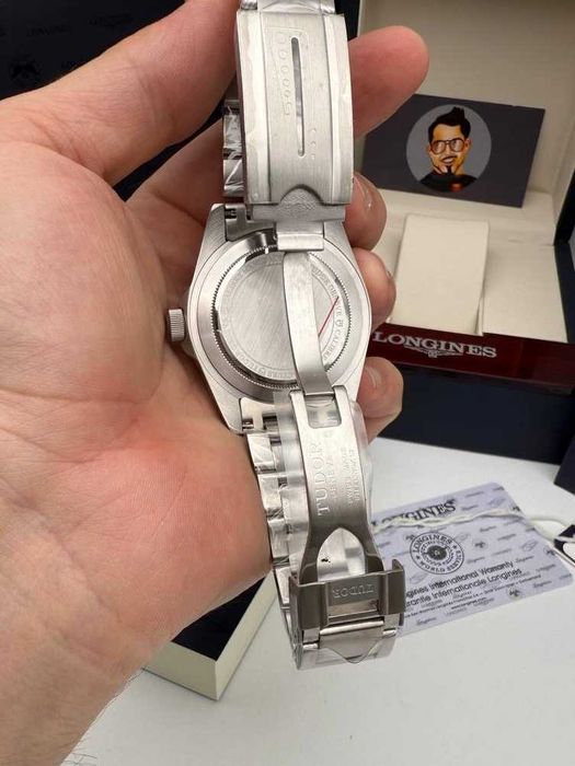 Tudor Geneve сребристо/черно