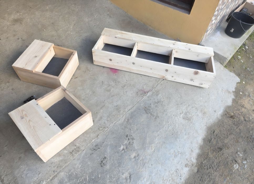 Cuibare găini cu recuperarea oului