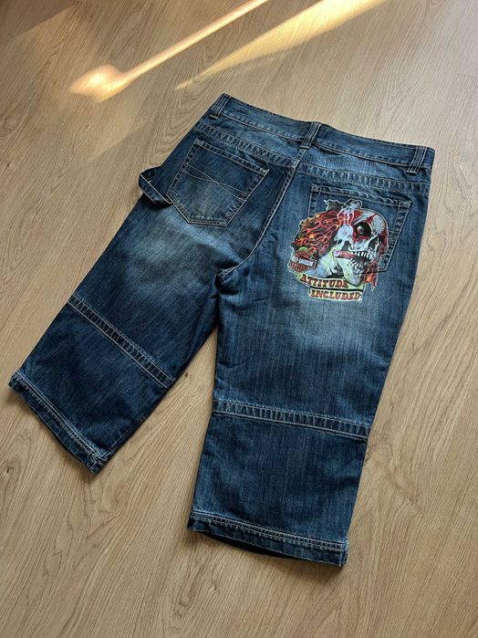 Pantaloni harley davidson custom baggy y2k