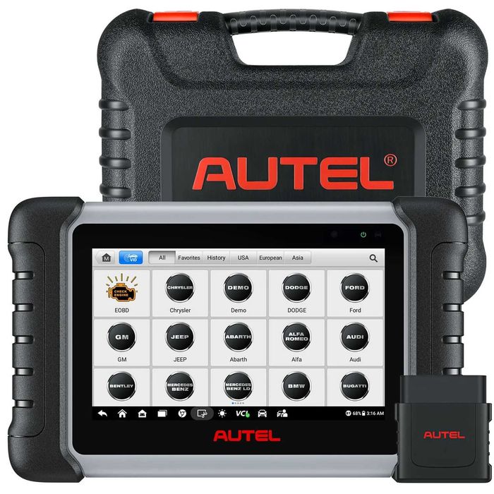 Tester auto AUTEL MK808K-BT PRO, Android 11, display 7 inch, 4GB RAM + 64GB stocare, Diagnoza Multimarca, 36+ Functii Speciale, Bluetooh, Romana