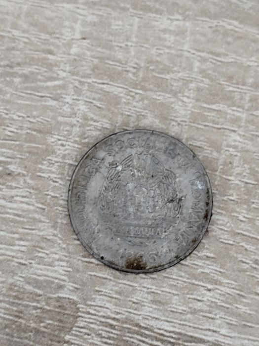 Moneda de 25 de bani din perioada comunista din 1966