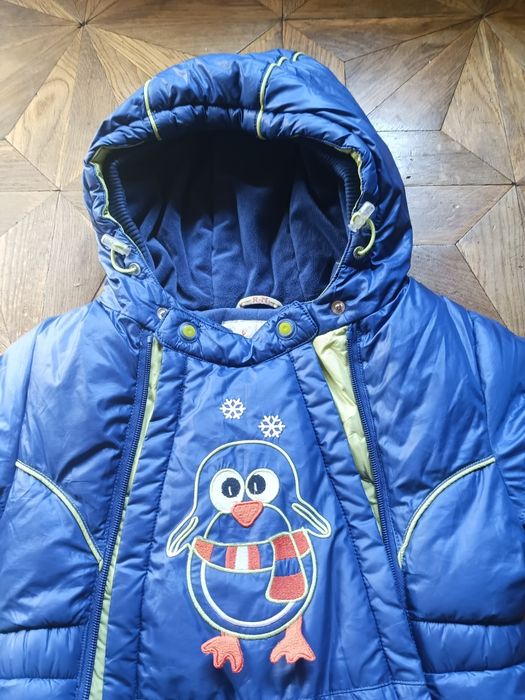 Зимний комбинезон для мальчика 80