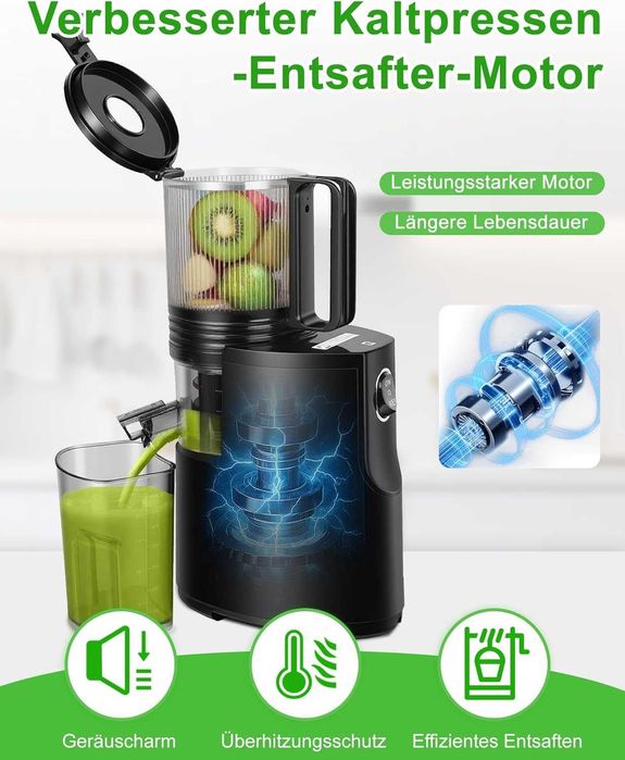 storcător pentru legume și fructe întregi, lățime de 130 mm  250w