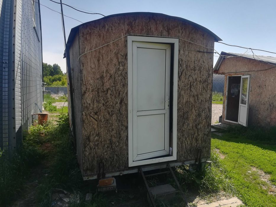 Вагончик жилой двухосный