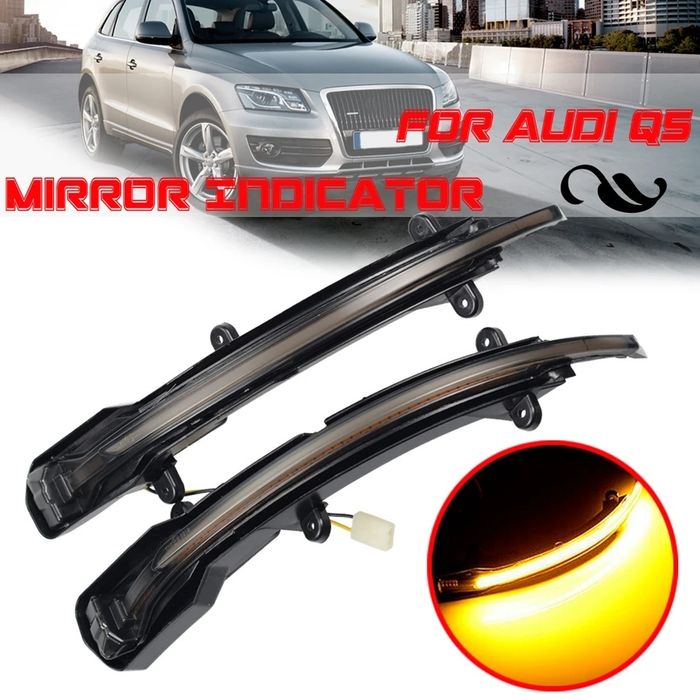 Set semnalizari led dinamice oglinda Audi Q5/SQ5 8R Q7/SQ7 4L Facelift