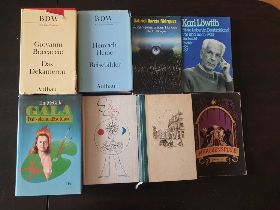 Книги на немски и български - романи, критика, философия - част 2