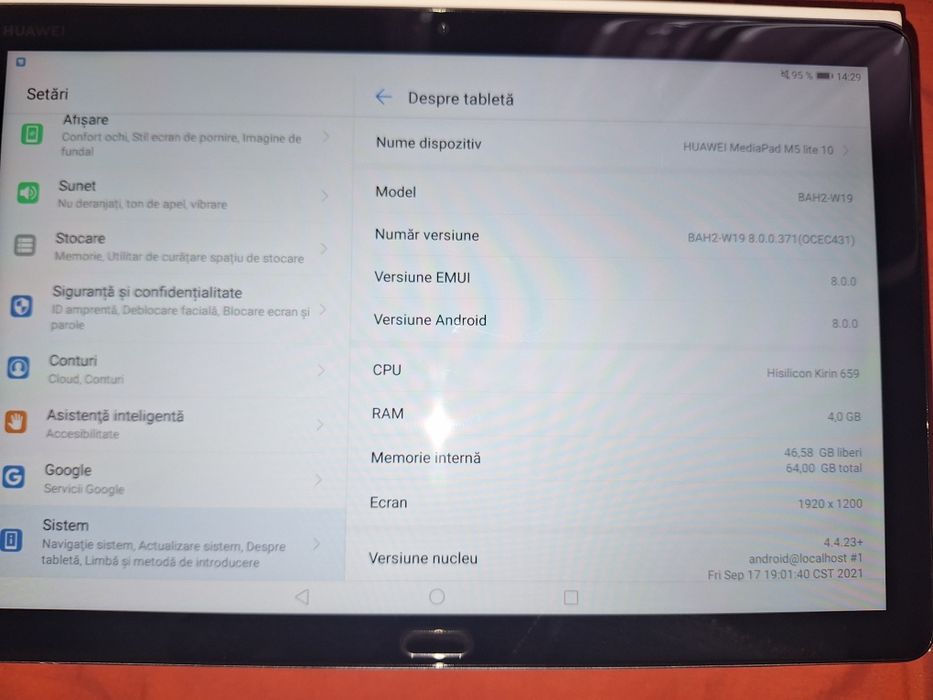 tableta Huawei mediapad m5 lite 10 inch 64gb