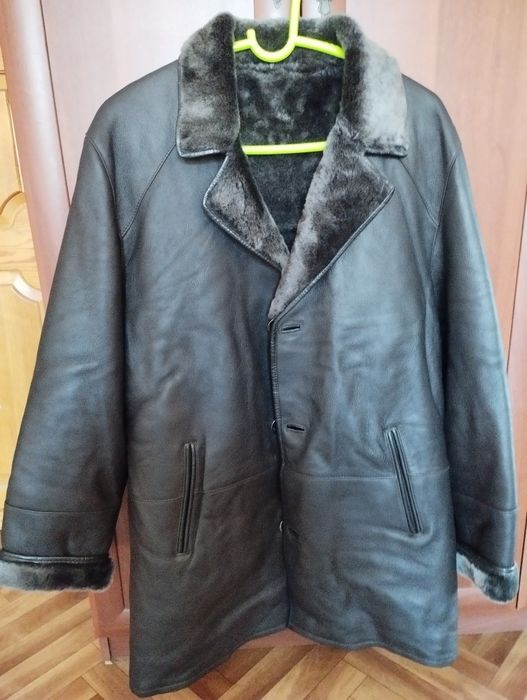 Дублёнка натуральная мужская (обмен)