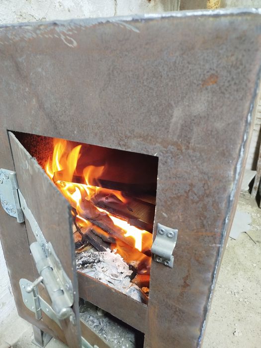 буржуйка для гаража, сарай