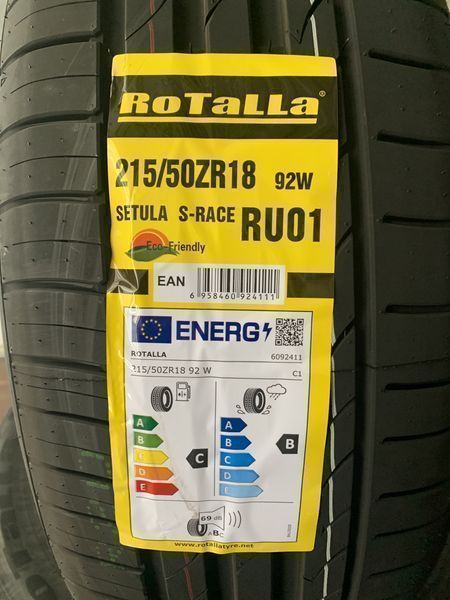Нови летни гуми ROTALLA SETULA S-RACE RU01 215/50R18 92W XL НОВ DOT