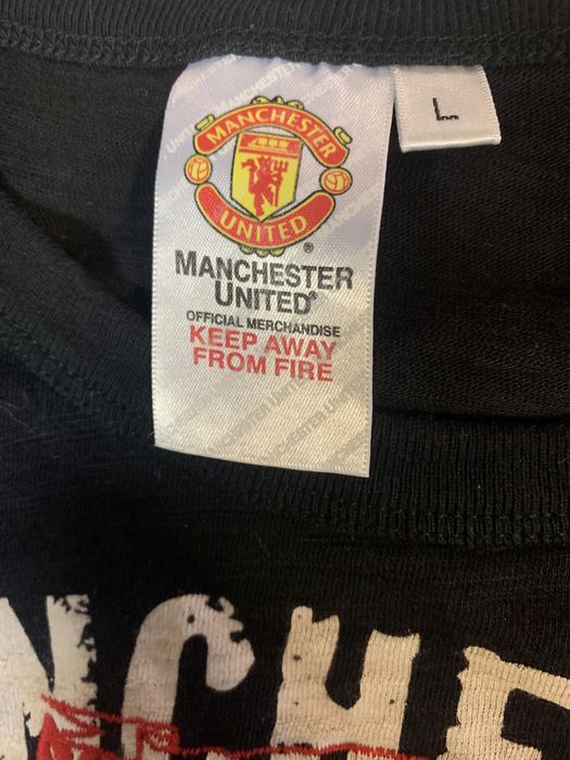 Manchester united official tricou maneca lunga -L