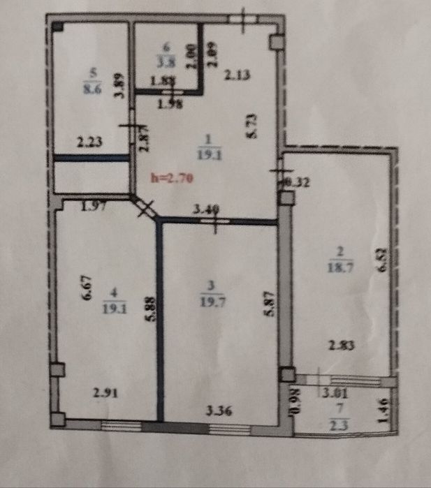 Продам кварртиру