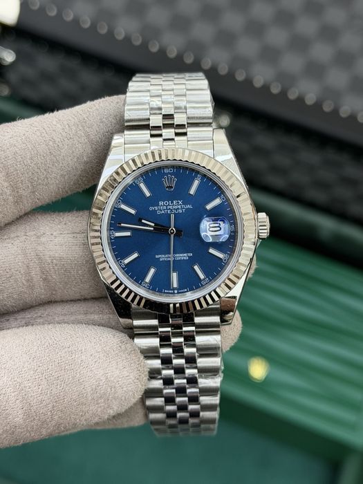 Rolex Date-Just 41 Blue Dial
