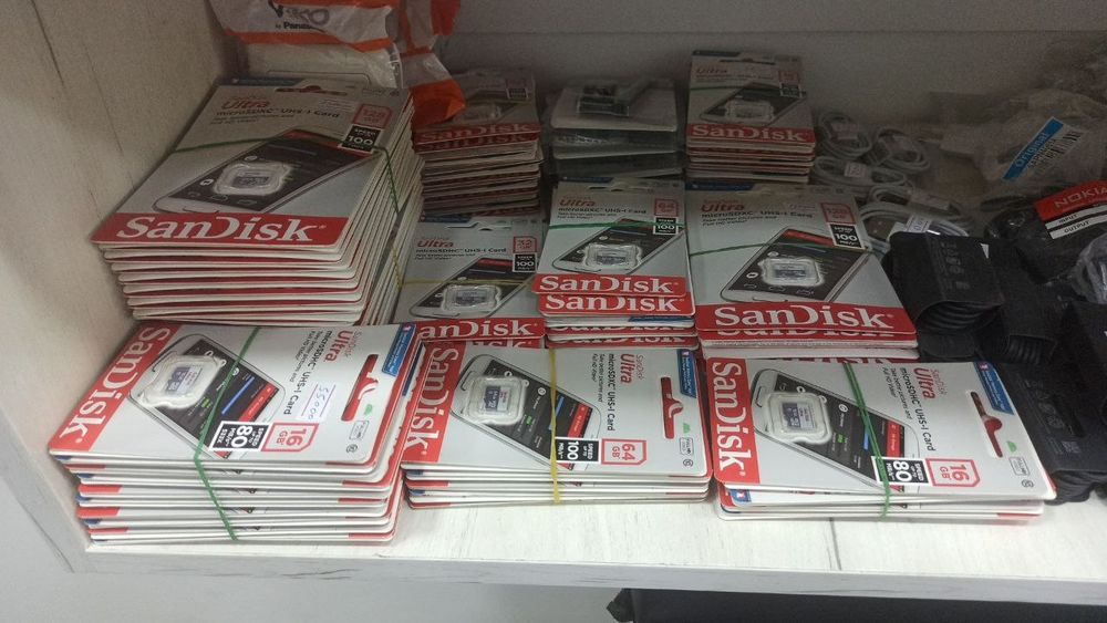 Micro SD 32GB SanDisk Ultra Fleshka