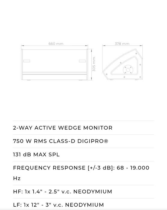 Boxe  Db Technologies   DVX DM12