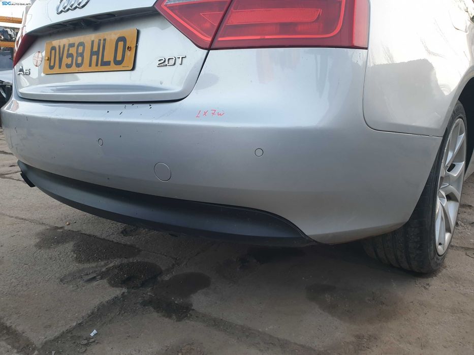Bara Spoiler Spate cu Locas Senzori Parcare Audi A5 Coupe Sportback 2008 - 2011 Culoare LX7W [K1451]