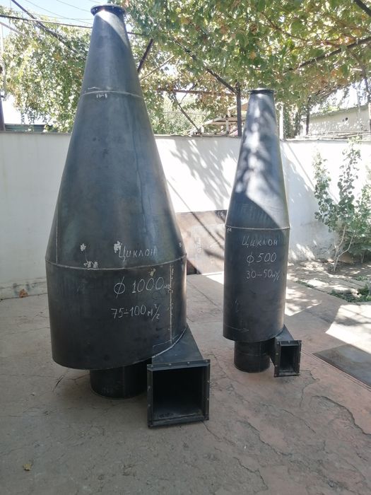 Циклон ва Скрубер сотилади. Любого размера. Перечисленигаям ишлаймиз