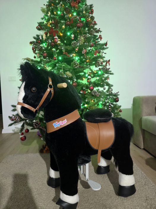 Scuter calut, Ponycycle, cu pedale si roti, din plus, viraje stanga si