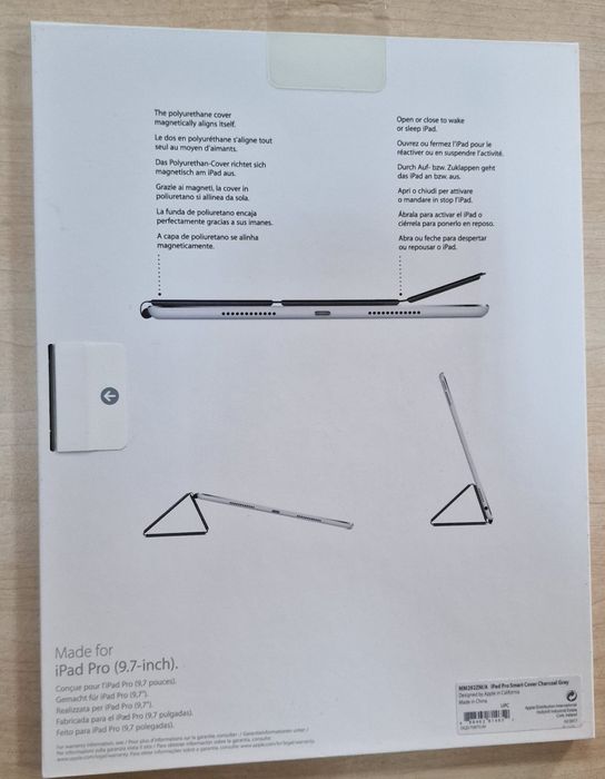 Smart cover original MM292ZM/A Apple pentru iPad PRO 9,7 Sigilat