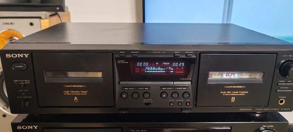 Casetofoane deck Sony TC-K390 și TC-WE 475
